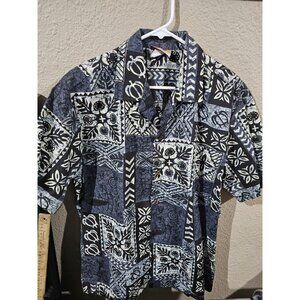 Winnie Fashion Made In Hawaii Vintage Hawaiian Shirt Patterned Men's Large